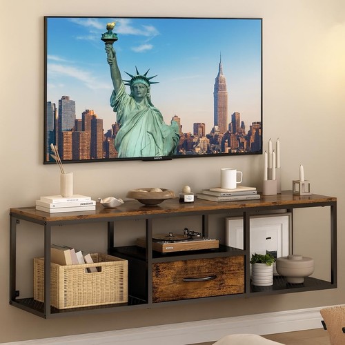 Floating wall stand - floating,