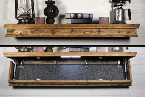 Inch concealment shelf - concealment,